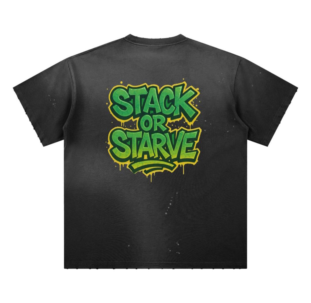 Stack Or Starve T