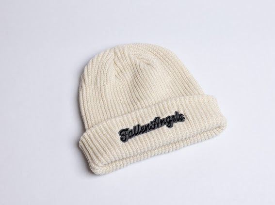 Cream Beanie