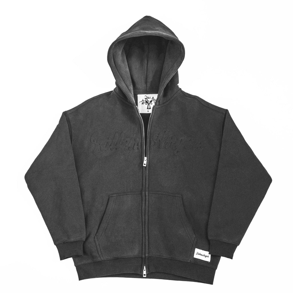 Charcoal Zip-Up
